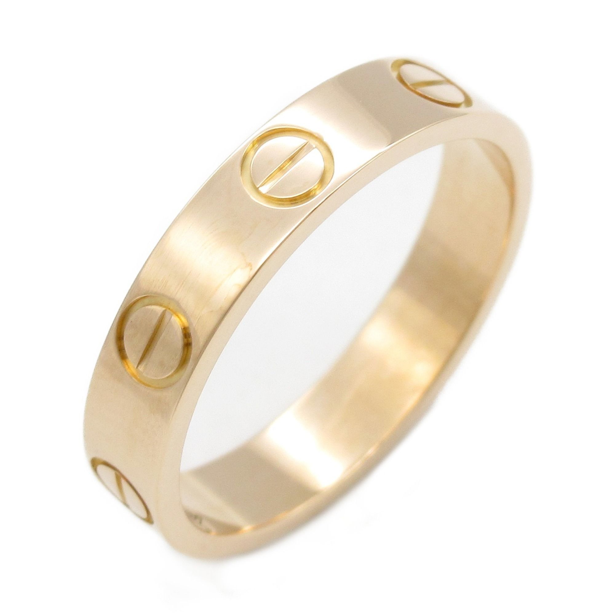 CARTIER Mini Love Ring, 18KPG (pink gold), women's, gold, B4085249