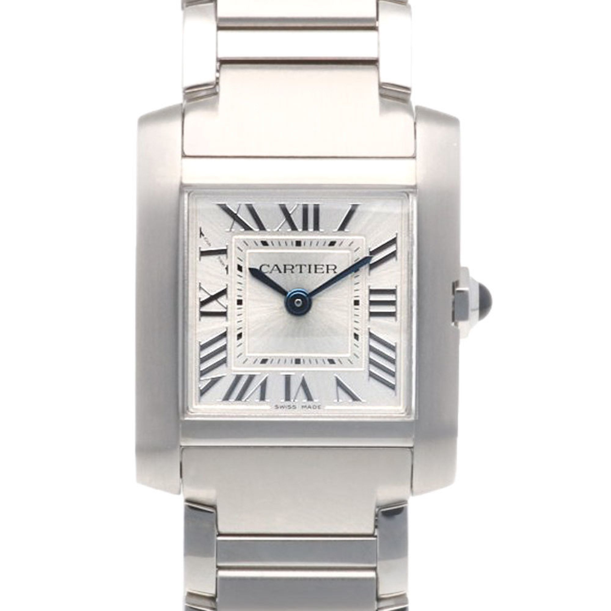 Cartier Tank Francaise SM Watch Stainless Steel 4472 (WSTA0065) Quartz Ladies CARTIER