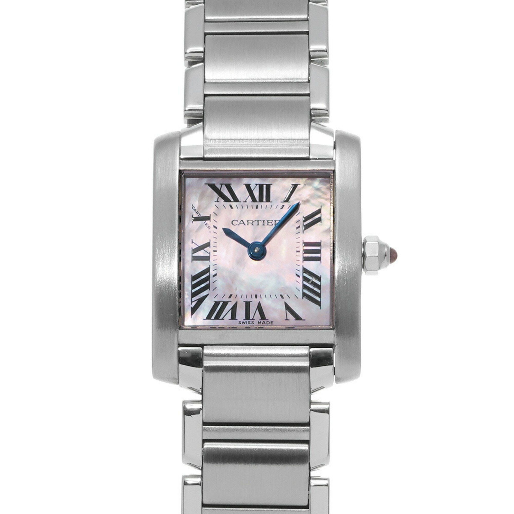 Cartier W51028Q3 Pink Shell Ladies Watch Quartz
