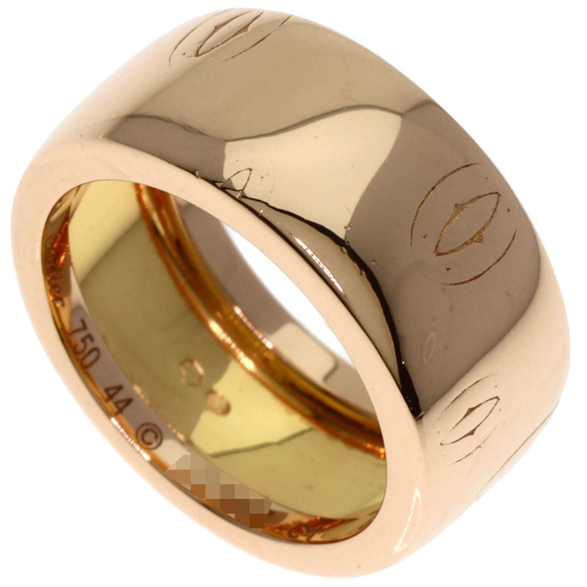 Cartier Happy Birthday #44 Ring 18K Pink Gold Women's CARTIER
