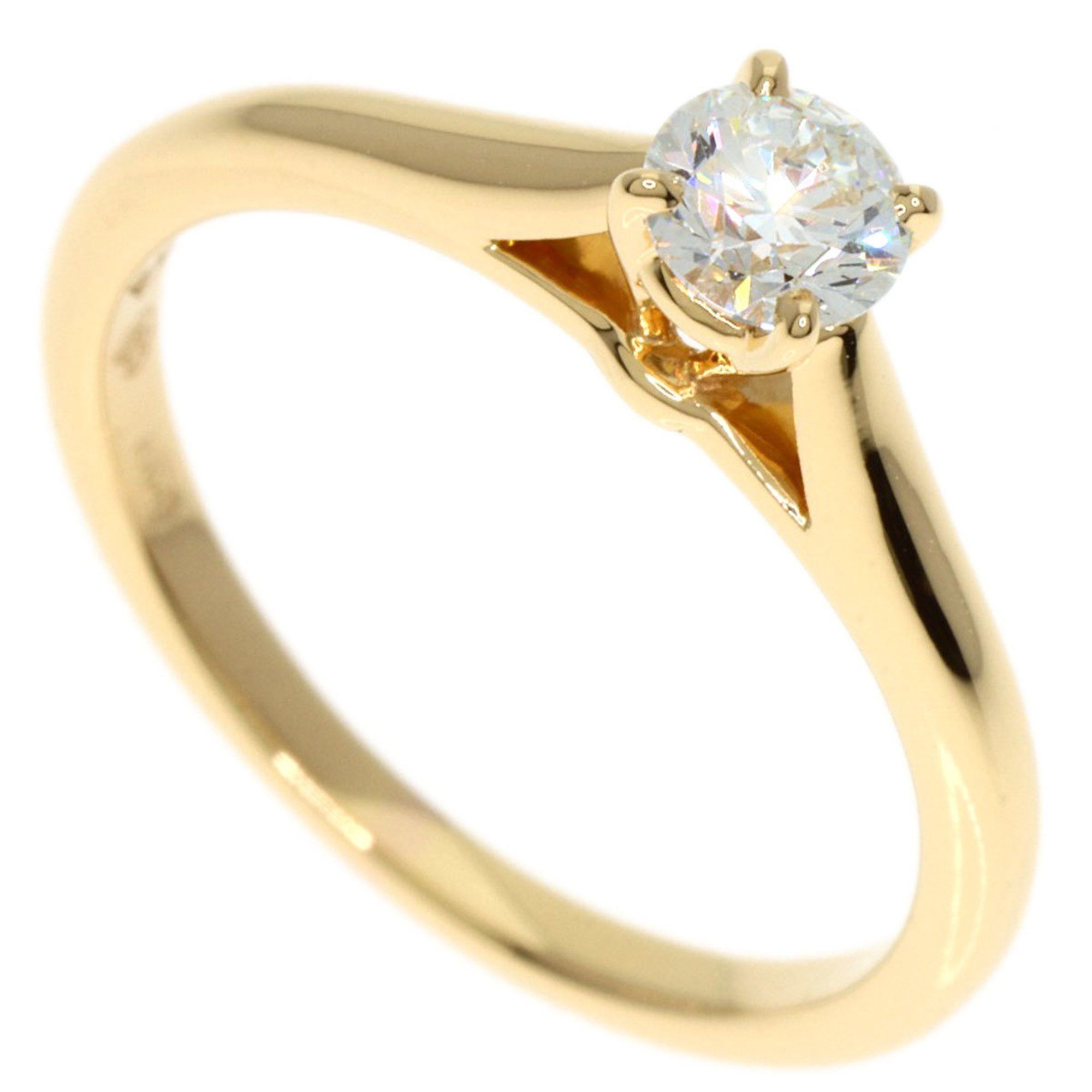 Cartier Diamond #46 Ring 18K Yellow Gold Women's CARTIER