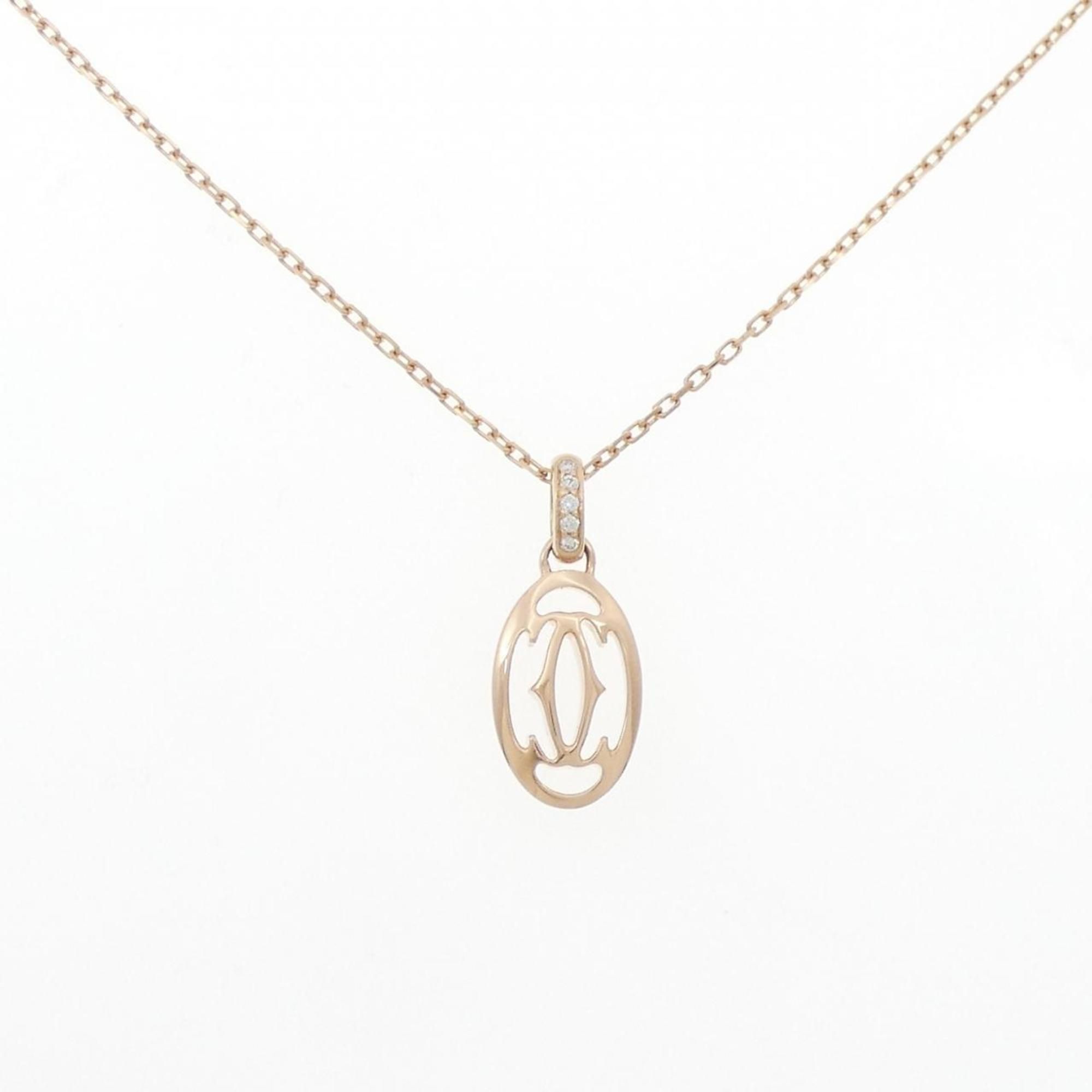 Cartier logo necklace