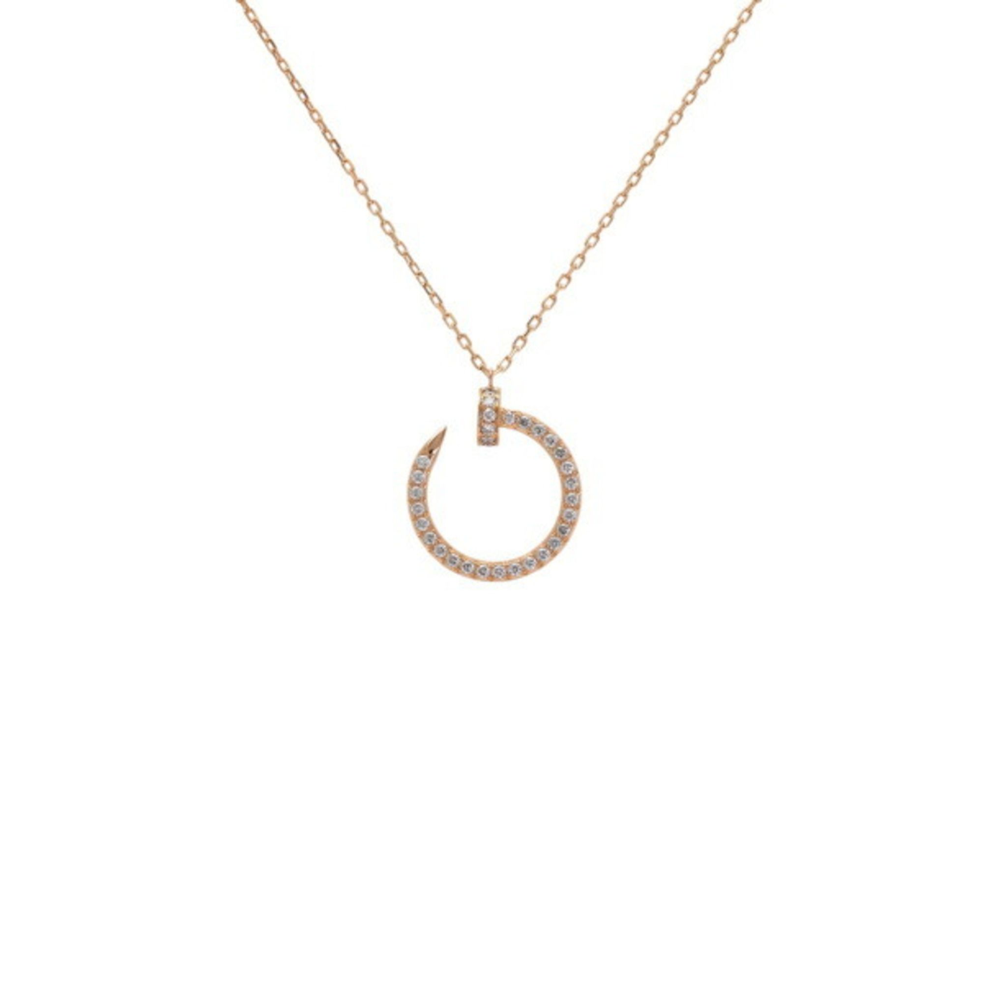 Cartier Juste un Clou K18 pink gold necklace