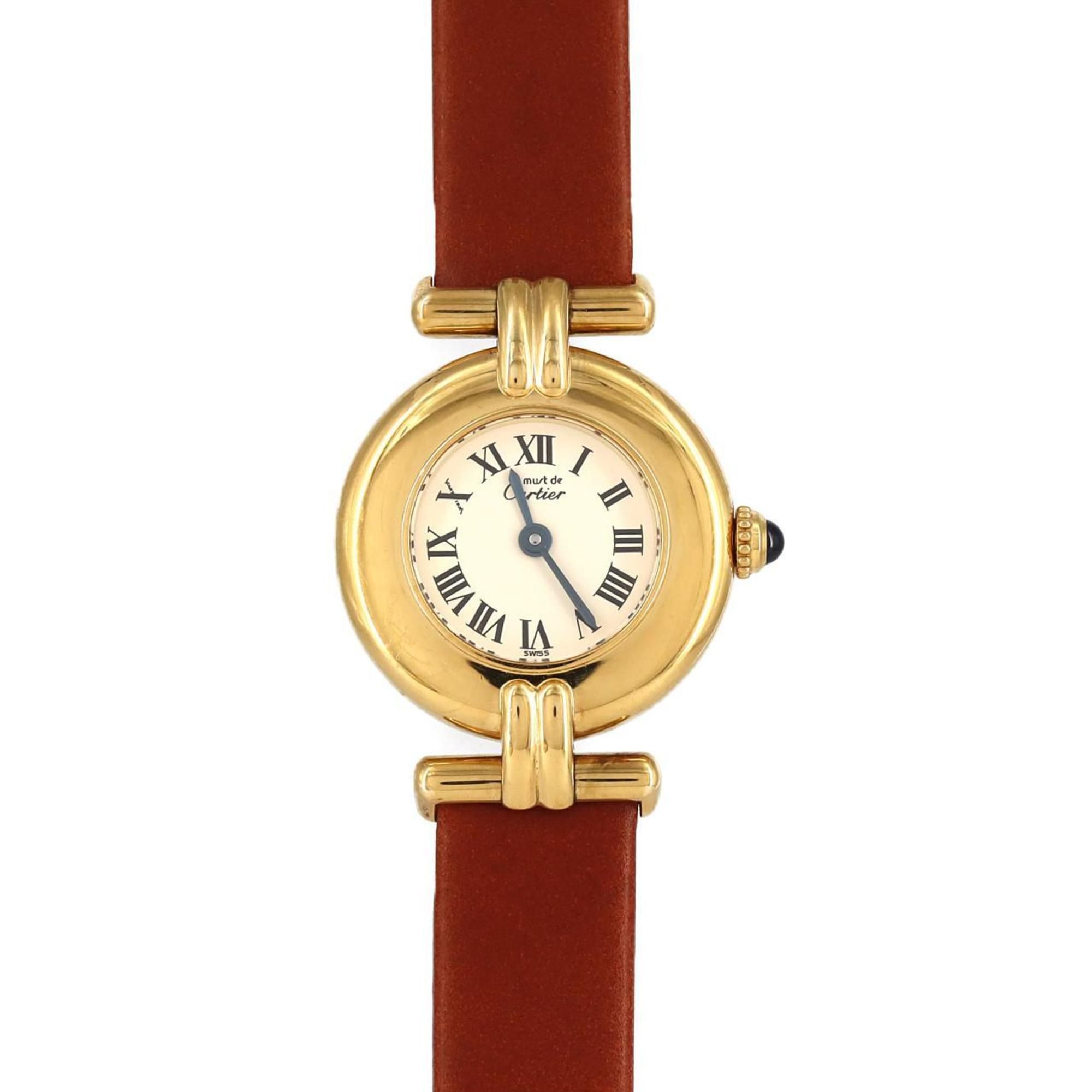 Cartier Must Colisee SM GP W1000653 Quartz Watch