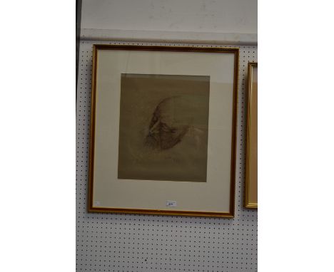 Jonathan Poole (,contemporary)Study of a Bearded Mansigned, dated 92, sketch, 42cm x 35cm