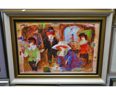 Sergey KovrigoJust Callingsigned, mixed medium, certificate, , lithograph, serigraph, Artists Proof, 10/60, certificate, 53cm