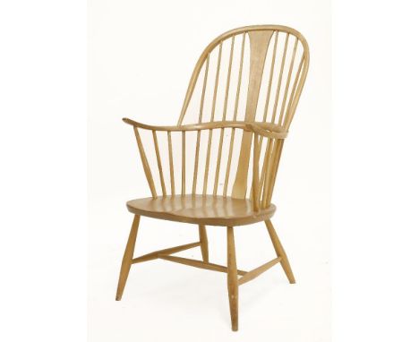 An Ercol 'Chairmaker's Chair', labelled