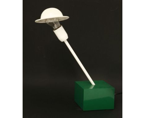 A 'Don' table lamp,designed by Ettore Sottsass for Stilnovo in 1973,42.5cm high