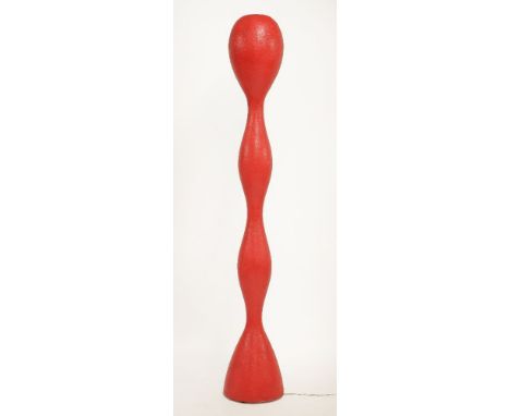 A Kundalini Yoga standard lamp, 198cm high