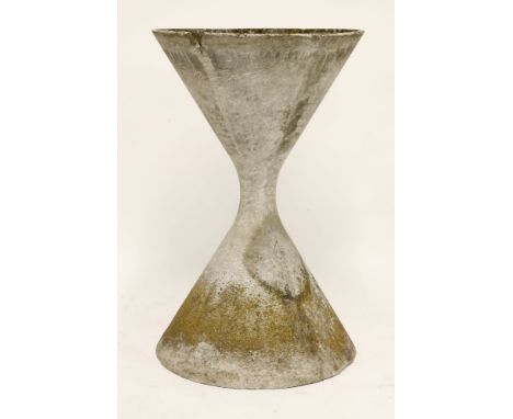A 'Diabolo' planter,designed by Willy Guhl, 91cm high