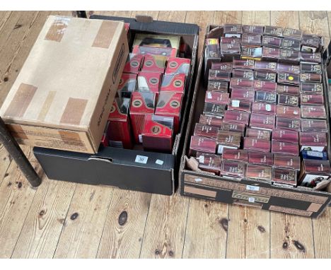 Collection of Matchbox Yesteryear model vehicles and boxed Connoiseurs Collection.