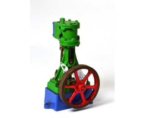 Stuart Vertical Engine with single cylinder on cast base (G)      