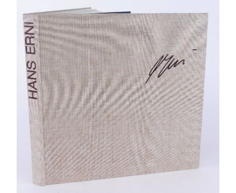 Häsler (Alfred A). HANS ERNI WERKE 1979-1987, published by ABC Verlag (Zurich), with dedication and sketch in sepia ink to Ri