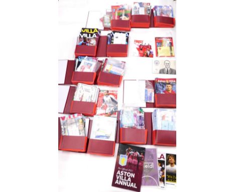 Various Aston Villa related ephemera and programmes, ticket stubs, etc., to include vs Arsenal 2016, etc. (a quantity) 