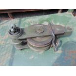 Rare Double Pulley Recovery Snatch Block as Shown