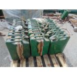 1 x Pallet (15) Jerry Cans Unissued Dated 1954