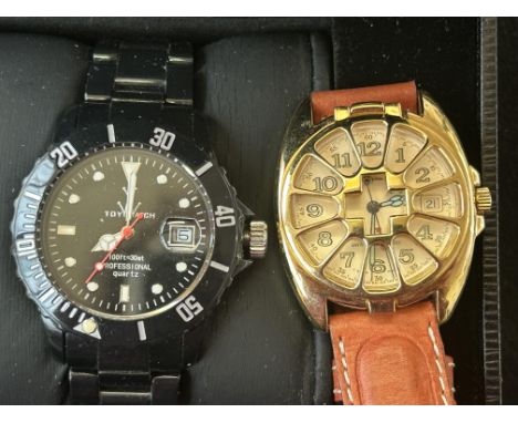 Rotary wristwatch &amp; boxed divers watch 
