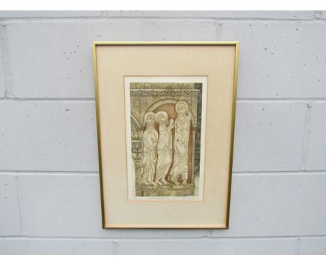 VALERIE THORNTON (1931-1991) A framed and glazed limited edition print, 'Santo Domingo de Silos'. Pencil signed and dated '76