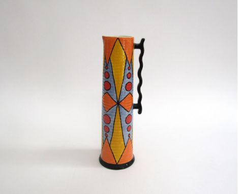 A Lorna Bailey 'Aztec' jug, limited edition No: 190/200, marks to base. 30cm high 