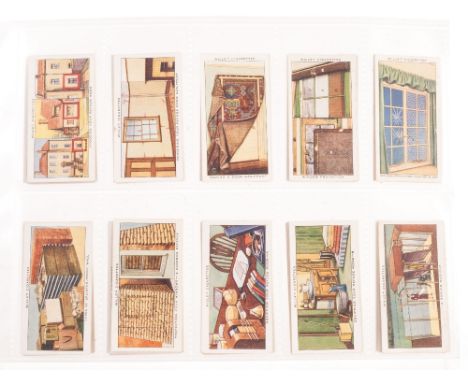 Cigarette Cards, Military, Wills's complete sets, Air Raid Precautions, Allied Army Leaders and Military Motors,  (gd)(3)