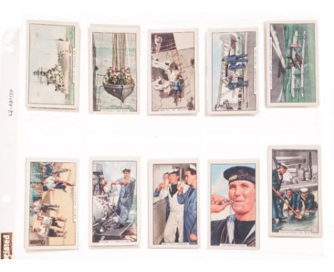 Cigarette Cards, Mixture, complete and part sets relating to Military, Animals, Floral, and other topics, including Players A