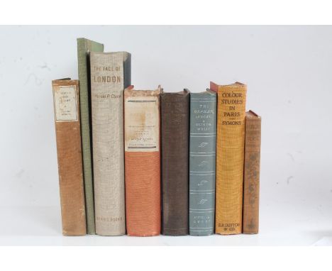 Arthur Symons "Colour Studies In Paris" 1st Edition published by E. P. Dutton &amp; Company New York 1918, Elinor Wylie "The 