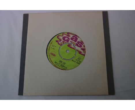 Vinyl - Billy Gentle - Long Life / O Tell Me (Gas Records GAS 104) EX++/EX+++ (light rub scuffs only on side B.). A Great con