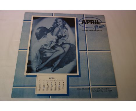 Vinyl -BUGATTI &amp; MUSKER - S/T LP (UK PRESSING - APRIL MUSIC APR 1001) Vinyl is in NM archive Unplayed condition, P.S is i