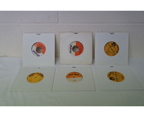 Vinyl - 6 Rare UK Reggae / Ska / Dub / Skinhead 7" singles on Treasure Isle records &amp; Third World records &amp; Upsetter 