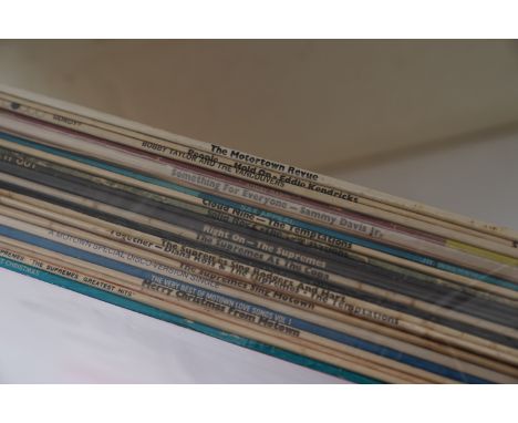 Vinyl - Motown Records, a bumper pack of 22 Motown Records albums and one 12" covering Northern Soul, Soul and Funk. Includin