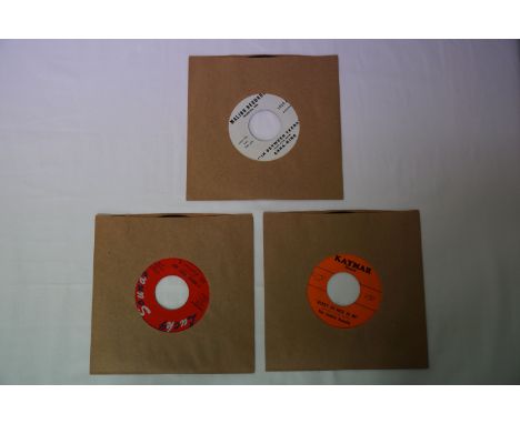 Vinyl - 3 Rare Original US 1st pressing - Northern Soul / Popcorn singles on smaller labels. Mr. Louisiana Soul - I Need You 