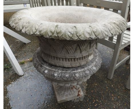 An Italianate sythe urn on stand (AF)