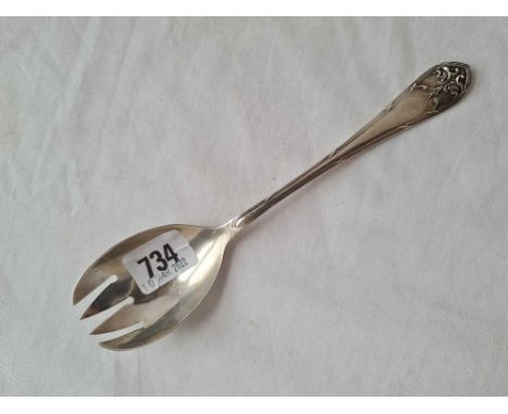 Server spoon/fork. Sheffield 1911 by J D &amp; W D