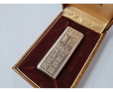 A cased Panther Pantronic super seven lighter boxed