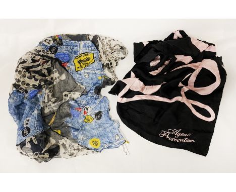 CHRISTIAN DIOR &amp; AGENT PROVOCATEUR SCARVES