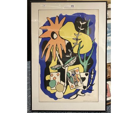 F.LEGER LITHOGRAPH
