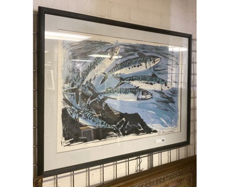 DAVID KOSTER LTD EDITION LITHOGRAPH 13/15 52CMS (H) X 76.5CMS (W) APPROX PIC ONLY 