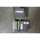 (Lot of 2) Allen-Bradley 1746 Racks w/ P1 Power Supply & Processor 1747-L524