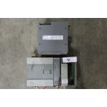 (Lot of 2) Allen-Bradley 1746 Racks w/ P1 Power Supply & Processor 1747-L524