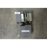 (Lot of 2) Allen-Bradley 1746 Racks w/ P1 Power Supply & Processor 1747-L524