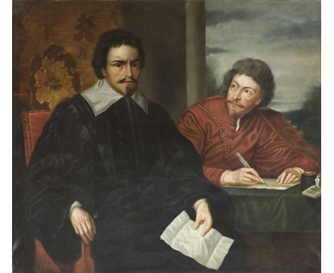 After Sir Anthony van Dyck PORTRAIT OF THOMAS WENTWORTH, 1ST EARL OF STRAFFORD (1593-1641) AND SIR PHILIP MAINWARING (1589-16