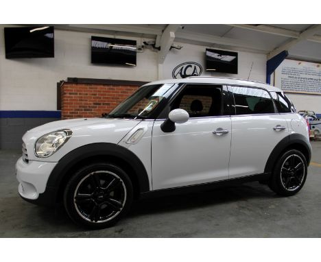Make &amp; Model: Mini Counntryman Cooper DDate of Reg: YJ63 FZVColour: Whitecc: 1598MoT: 25-07-2023Fuel Type: DIESELMileage: