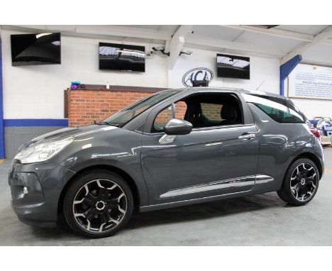 Make &amp; Model: Citroen DS3 D STYLE +E HDIDate of Reg: YC13 OCFColour: Greycc: 1560MoT: 23-02-2023Fuel Type: DIESELMileage: