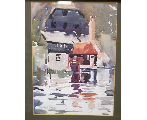 Paul Earee (1888-1968) - The MIllstream, watercolour, signed and titled to the picture in pencil, 23 x 24cmCondition report: 