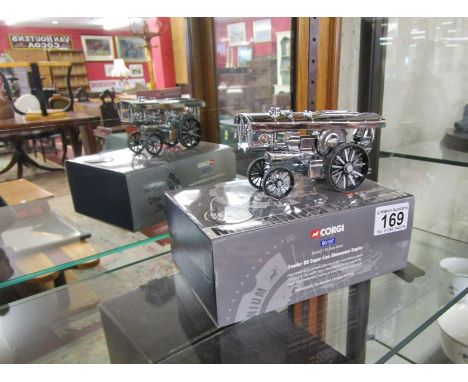 Boxed Corgi traction engine - Millennium collection