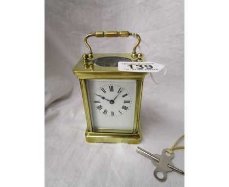 Working carriage clock