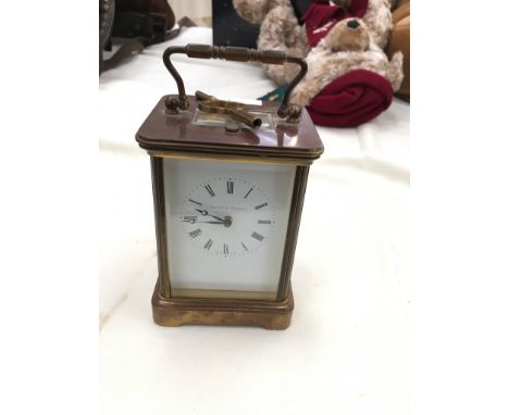 A repeater carriage clock by Matthew Norman 