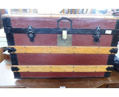 A painted trunk
