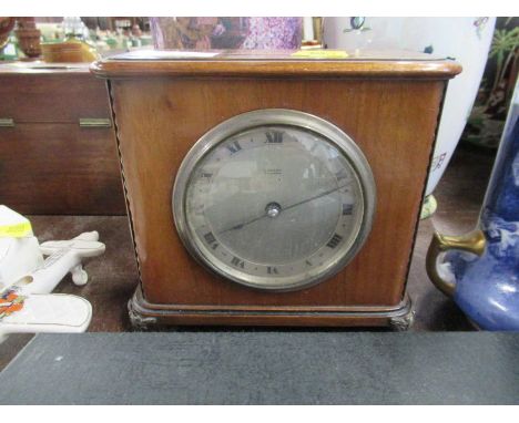 An Edward of Glasgow mahogany mantel clock&nbsp;&nbsp;