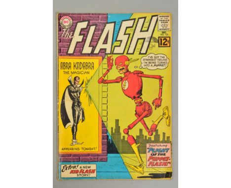 DC Comic, The Flash Volume 1 Issue 133, 'Plight Of The Puppet Flash!', The Flash, Dec-62 (condition: right worn) 